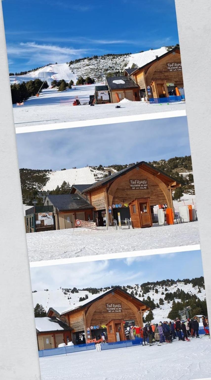 Apt Cosy, 4 Pers, Plein Centre Ville, Parking Offert Font-Romeu-Odeillo-Via Bagian luar foto